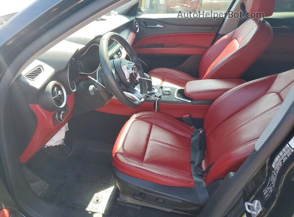 ZASPAJAN6L7C88508 2020 ALFA ROMEO STELVIO Black Vista interior delantera