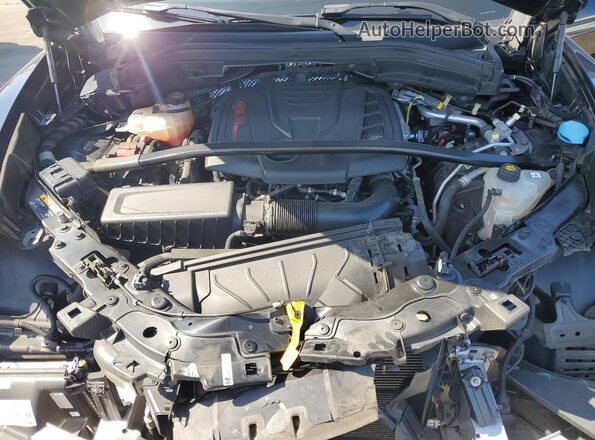 ZASPAJAN6L7C88508 2020 ALFA ROMEO STELVIO Black Vista del compartimento del motor