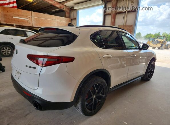 ZASPAJAN7K7C41809 2019 ALFA ROMEO STELVIO Белый Задняя правая четверть