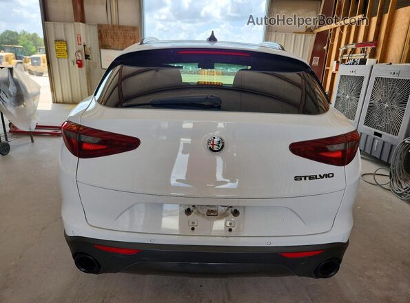 ZASPAJAN7K7C41809 2019 ALFA ROMEO STELVIO Белый Вид сзади