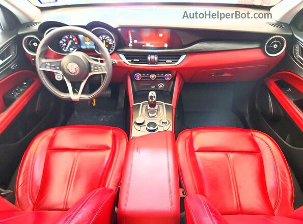 ZASPAJAN7K7C41809 2019 ALFA ROMEO STELVIO Белый Вид панели приборов