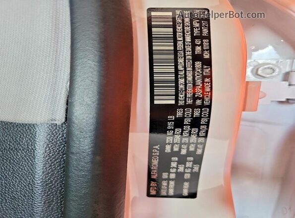 ZASPAJAN7K7C41809 2019 ALFA ROMEO STELVIO Белый Панорамный вид салона 360°