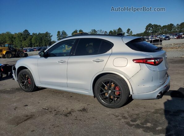 ZASPAJAN8L7C91166 2020 ALFA ROMEO STELVIO Silver Trasero derecho