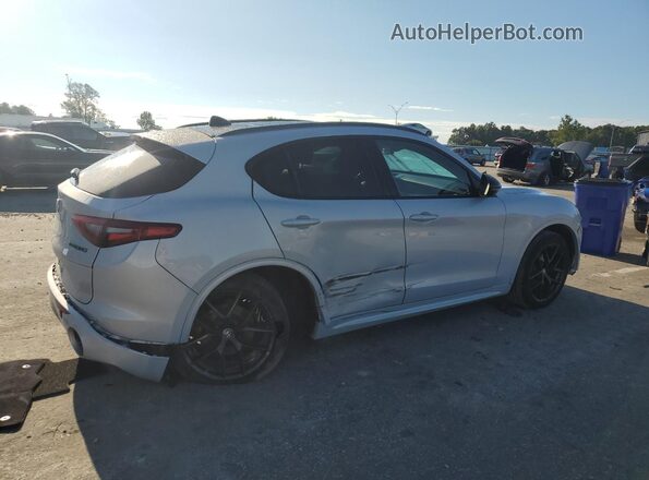 ZASPAJAN8L7C91166 2020 ALFA ROMEO STELVIO Silver Vista interior delantera