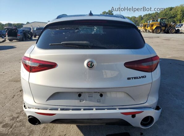 ZASPAJAN8L7C91166 2020 ALFA ROMEO STELVIO Silver Vista de la etiqueta del VIN