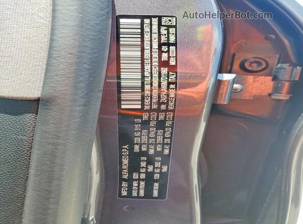 ZASPAJAN9M7D11992 2021 ALFA ROMEO STELVIO Серый Вид наклейки с VIN-кодом