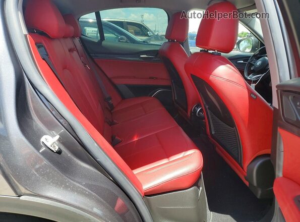 ZASPAJAN9M7D11992 2021 ALFA ROMEO STELVIO Серый Вид задних сидений