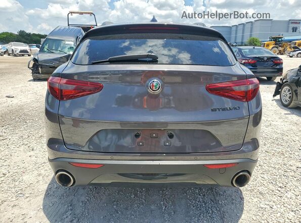 ZASPAJAN9M7D11992 2021 ALFA ROMEO STELVIO Серый Вид сзади