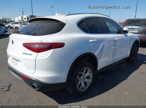 ZASPAJANXK7C49385 2019 ALFA ROMEO STELVIO White Հետևի աջ