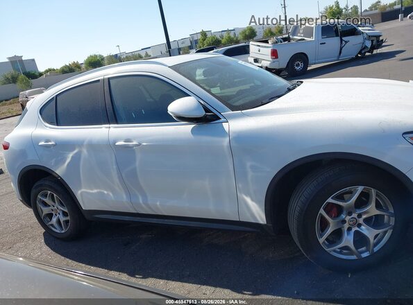 ZASPAJANXK7C49385 2019 ALFA ROMEO STELVIO White Սալոնի հետևի տեսք