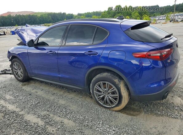 ZASPAKAN1N7D28342 2022 ALFA ROMEO STELVIO Blue Tył lewy