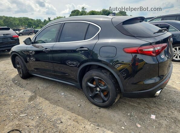 ZASPAKAN4K7C70562 2019 ALFA ROMEO STELVIO Черный Задняя левая четверть