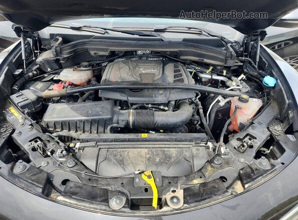 ZASPAKAN4K7C70562 2019 ALFA ROMEO STELVIO Черный Вид подкапотного пространства