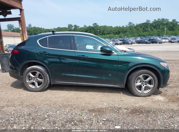 ZASPAKAN5M7D11834 2021 ALFA ROMEO STELVIO Green Vista interior trasera