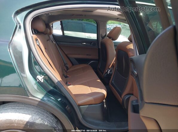 ZASPAKAN5M7D11834 2021 ALFA ROMEO STELVIO Green Vista de la etiqueta del VIN
