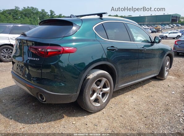ZASPAKAN5M7D11834 2021 ALFA ROMEO STELVIO Green Trasero derecho