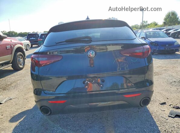 ZASPAKAN7K7C41797 2019 ALFA ROMEO STELVIO Black უკანა ხედი