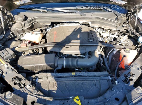 ZASPAKAN7K7C41797 2019 ALFA ROMEO STELVIO Black ძრავის განყოფილების ხედი