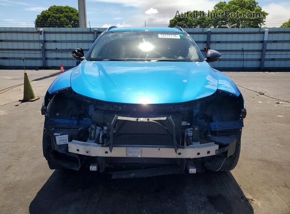 ZASPAKAN8K7C49052 2019 ALFA ROMEO STELVIO Blue Вид спереду