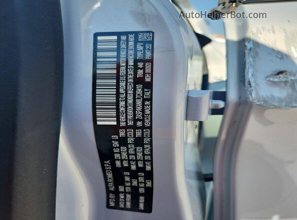 ZASPAKAN8L7C89410 2020 ALFA ROMEO STELVIO Серебряный Вид наклейки с VIN-кодом