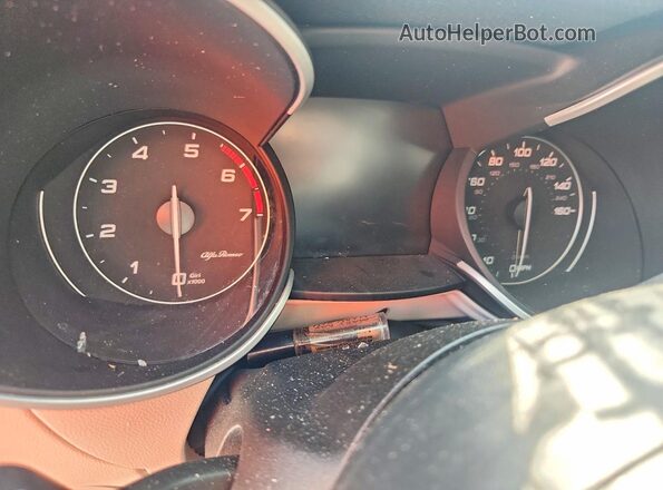 ZASPAKAN8L7C89410 2020 ALFA ROMEO STELVIO Серебряный Вид щитка приборов