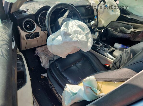 ZASPAKAN8L7C89410 2020 ALFA ROMEO STELVIO Серебряный Вид панели приборов