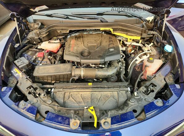 ZASPAKAN9K7C41560 2019 ALFA ROMEO STELVIO Blue Widok komory silnika