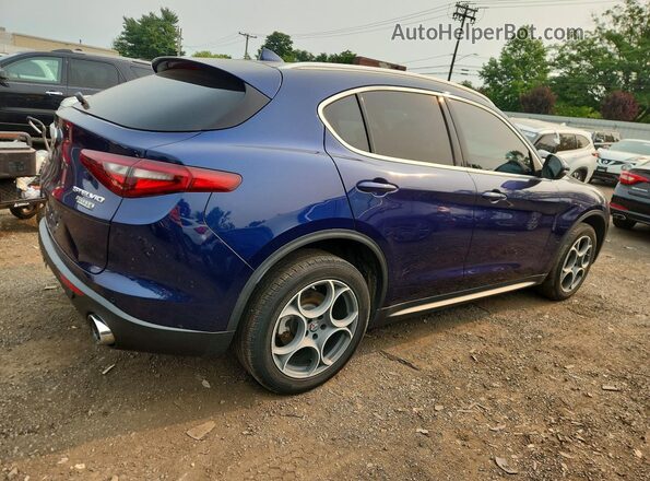 ZASPAKAN9K7C41560 2019 ALFA ROMEO STELVIO Blue Tył prawy