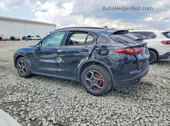 ZASPAKAN9N7D30629 2022 ALFA ROMEO STELVIO Black Rear left