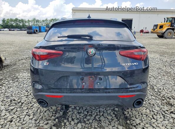 ZASPAKAN9N7D30629 2022 ALFA ROMEO STELVIO Black Rear view