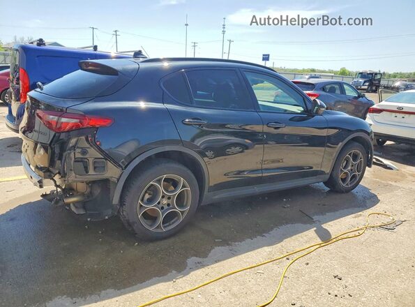 ZASPAKANXM7D08749 2021 ALFA ROMEO STELVIO Black Հետևի աջ