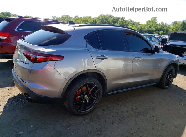 ZASPAKBN1K7C42846 2019 ALFA ROMEO STELVIO Gray Задня права чверть