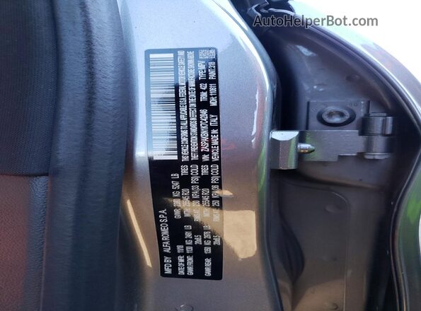 ZASPAKBN1K7C42846 2019 ALFA ROMEO STELVIO Gray Вид наклейки з VIN-кодом