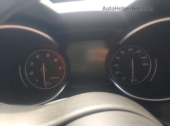 ZASPAKBN1K7C67844 2019 ALFA ROMEO STELVIO Серебряный Вид щитка приборов