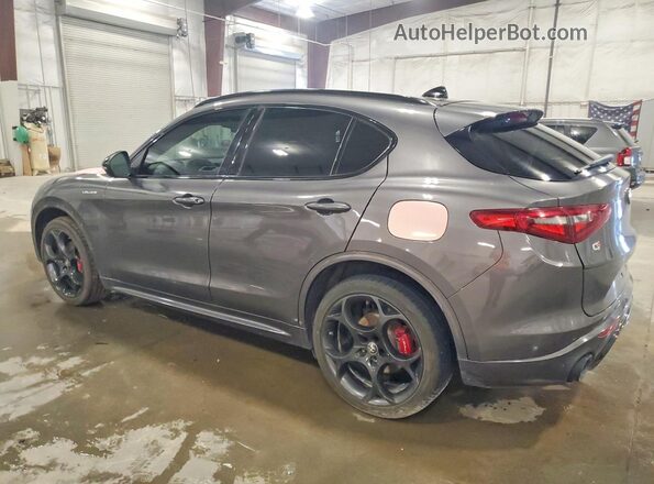 ZASPAKBN1N7D29635 2022 ALFA ROMEO STELVIO Gray Rear left