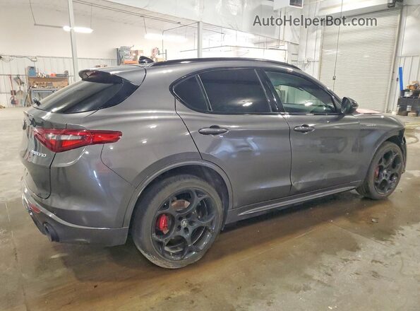 ZASPAKBN1N7D29635 2022 ALFA ROMEO STELVIO Gray Rear right