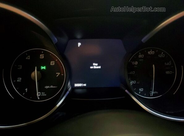 ZASPAKBN1N7D29635 2022 ALFA ROMEO STELVIO Gray Instrument cluster view