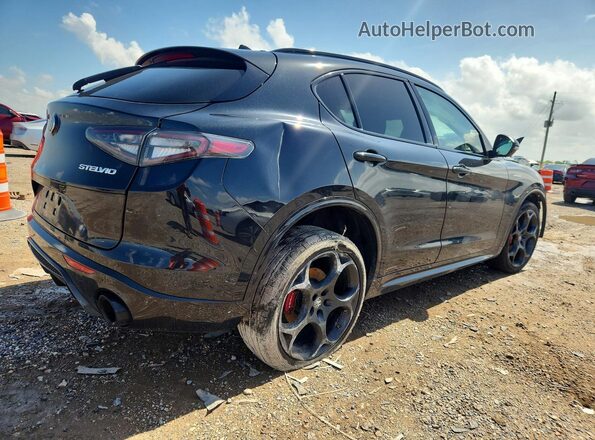 ZASPAKBN1R7D78887 2024 ALFA ROMEO STELVIO Black Rear right