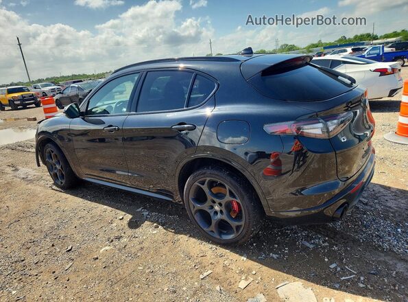 ZASPAKBN1R7D78887 2024 ALFA ROMEO STELVIO Black Rear left