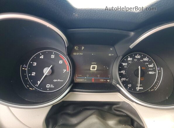 ZASPAKBN2K7C71904 2019 ALFA ROMEO STELVIO Синий Вид щитка приборов