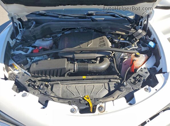 ZASPAKBN3L7C88079 2020 ALFA ROMEO STELVIO White Engine compartment view