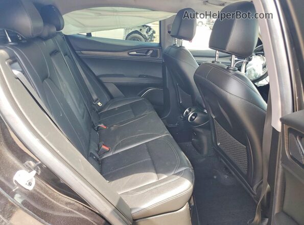 ZASPAKBN3L7C94142 2020 ALFA ROMEO STELVIO Black უკანა სალონის ხედი