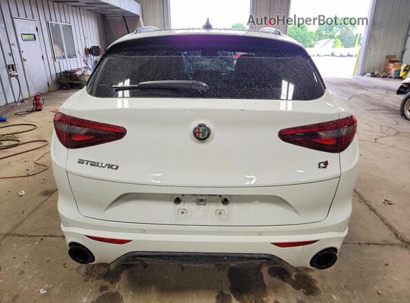 ZASPAKBN4N7D25532 2022 ALFA ROMEO STELVIO White Հետևի տեսք