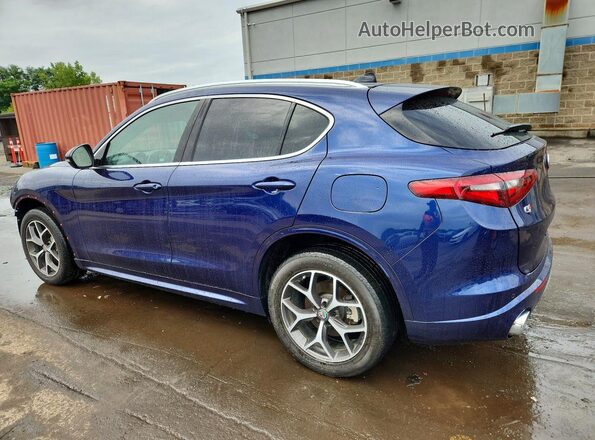 ZASPAKBN5L7C93882 2020 ALFA ROMEO STELVIO Blue უკანა მარცხენა