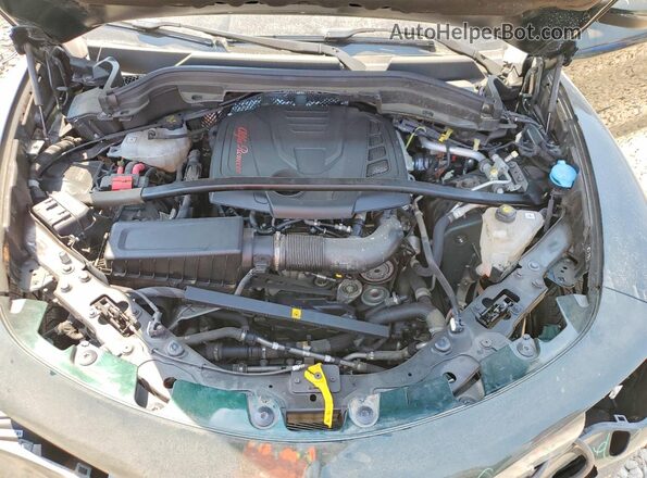 ZASPAKBN5M7D19771 2021 ALFA ROMEO STELVIO Зеленый Вид подкапотного пространства