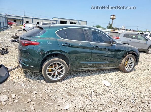 ZASPAKBN5M7D19771 2021 ALFA ROMEO STELVIO Зеленый Задняя правая четверть