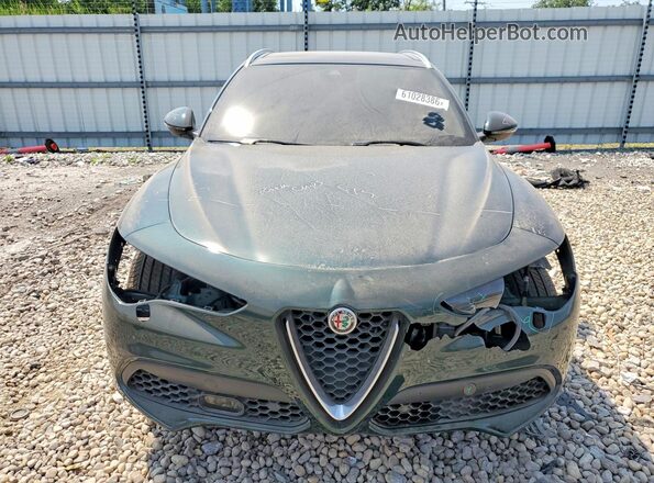 ZASPAKBN5M7D19771 2021 ALFA ROMEO STELVIO Зеленый Вид спереди