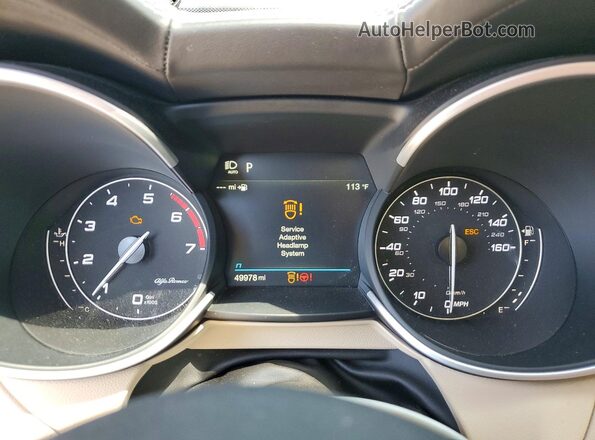 ZASPAKBN5M7D19771 2021 ALFA ROMEO STELVIO Зеленый Вид щитка приборов