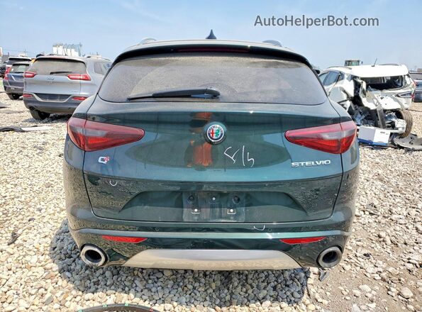 ZASPAKBN5M7D19771 2021 ALFA ROMEO STELVIO Зеленый Вид сзади