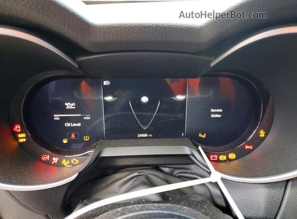 ZASPAKBN5R7D74163 2024 ALFA ROMEO STELVIO Черный Вид щитка приборов